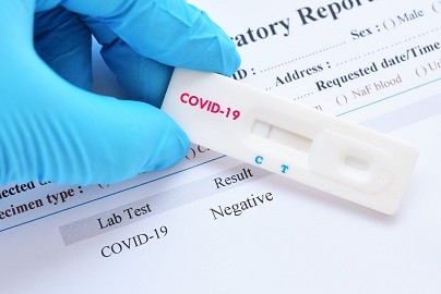 Отрицательный тест на коронавирус
